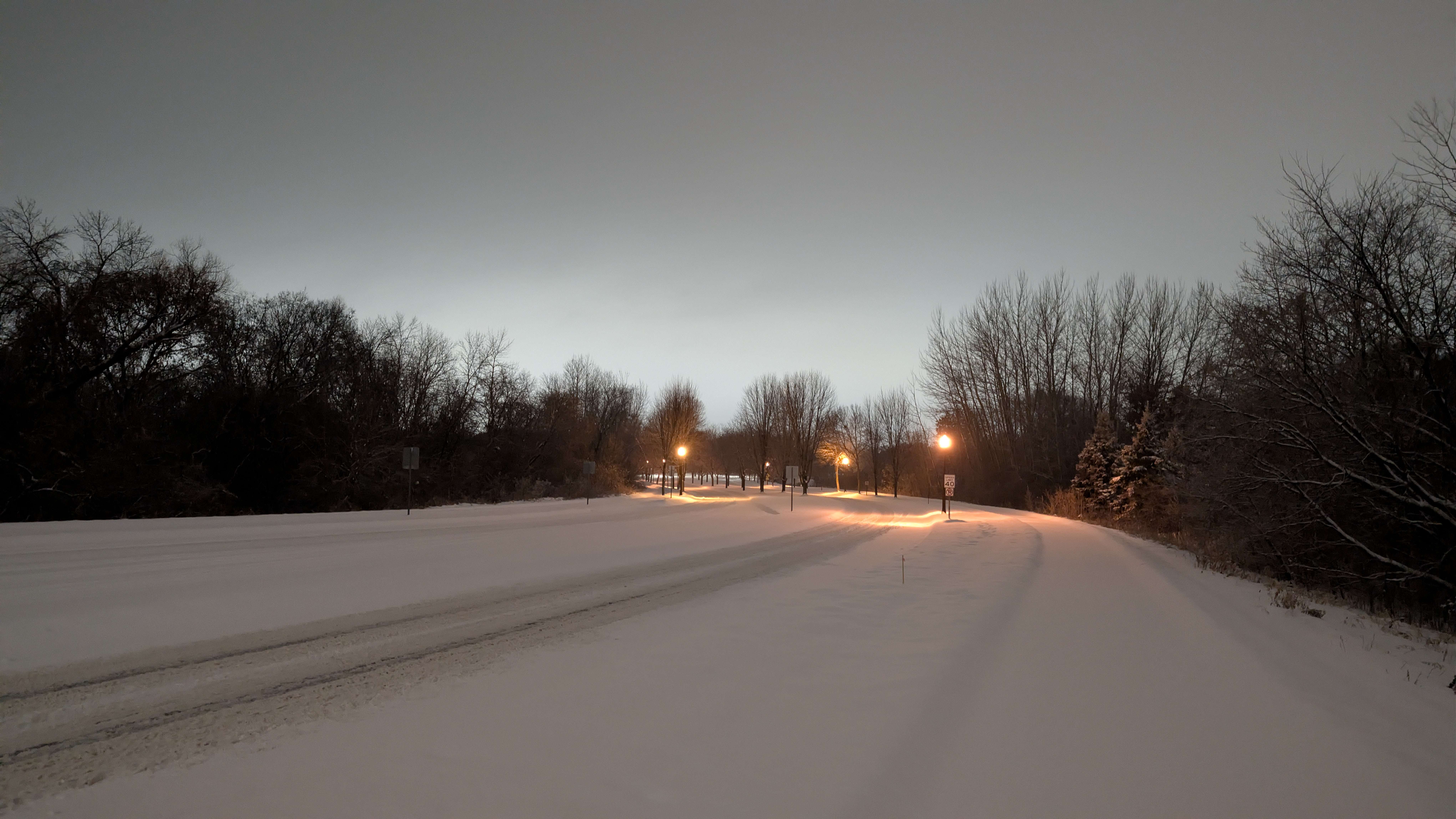 a picture of snow