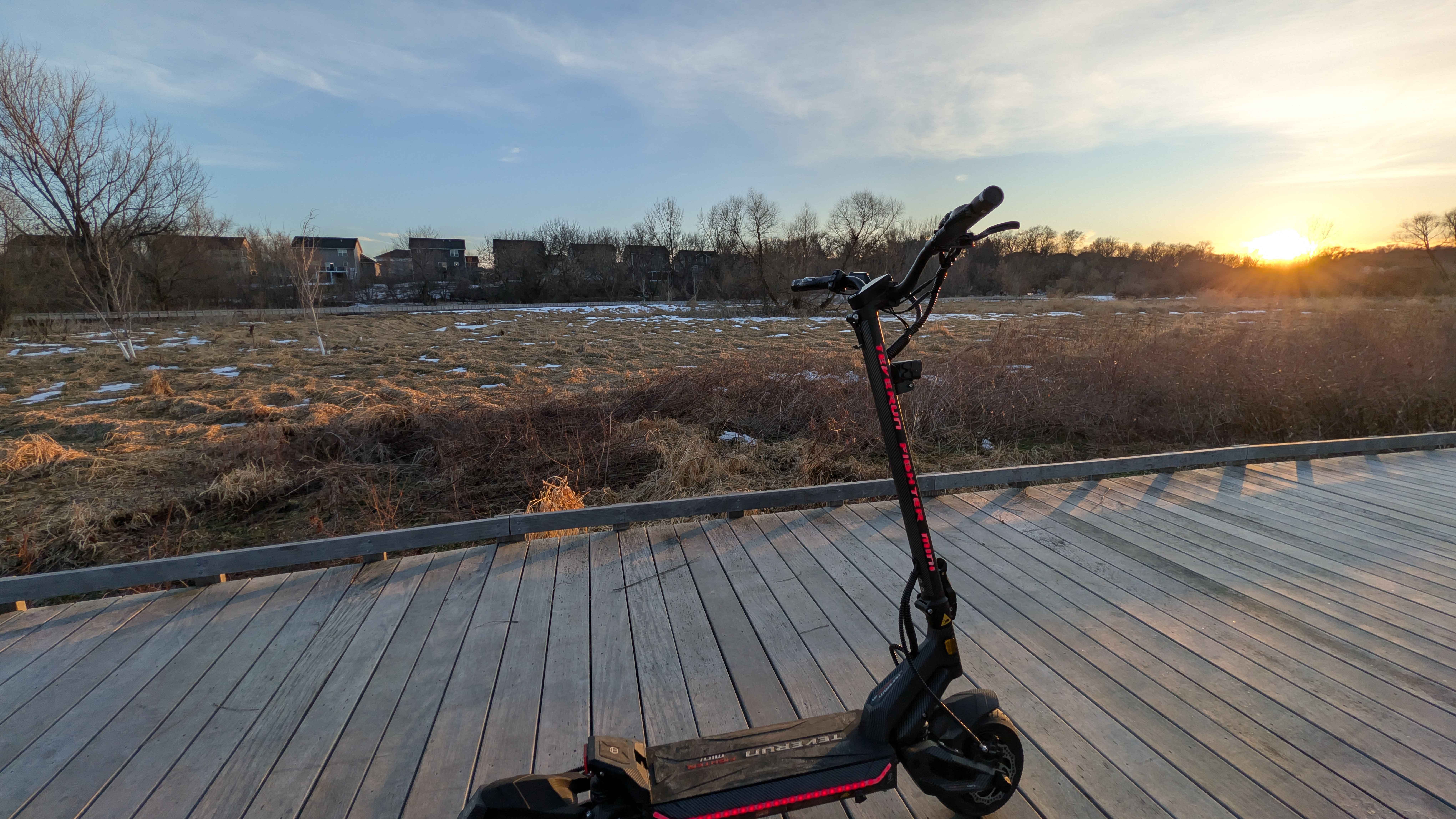 a picture of an electric scooter